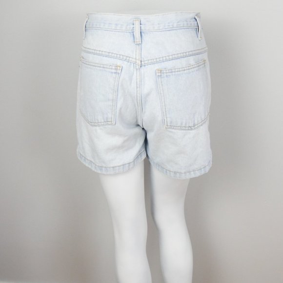 Vintage Denim Republic Light Wash Button Up Fly Jean Denim Vintage Shorts 6 - Picture 9 of 10